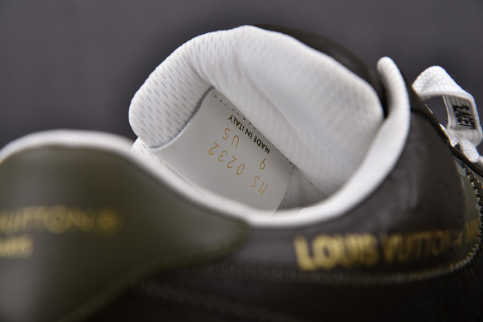 NIKE LOW AIR FORCE 1 X grey green