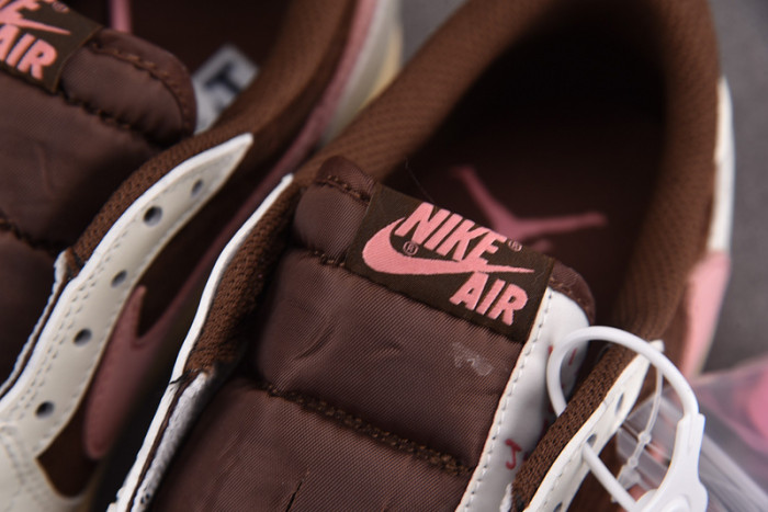 Travis Scott x Air Jordan 1 Low OG Velvet Brown DM7866-212