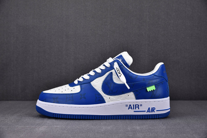 NIKE LOW AIR FORCE 1 X  bule white
