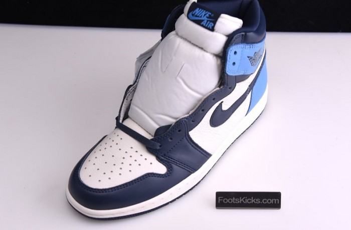 Air Jordan 1 Obsidian University Blue 555088-140