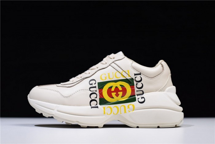 G*u*i rhyton vintage trainer sneaker mens 500878 drw00 9522