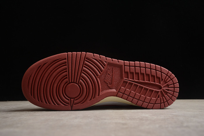 Nike Dunk Low PRM Vintage Team Red  FJ4555-100