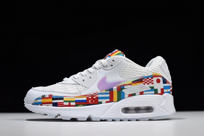 NIKE AIR MAX 90 NIC QS "INTERNATIONAL FLAG PACK"  A05119 100