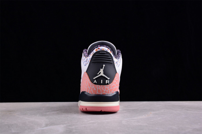 AIR JORDAN 3 GS "RED STARDUST" 441140-100