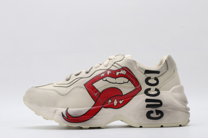 G*u*i rhyton vintage trainer sneaker  576965 drw00 9555