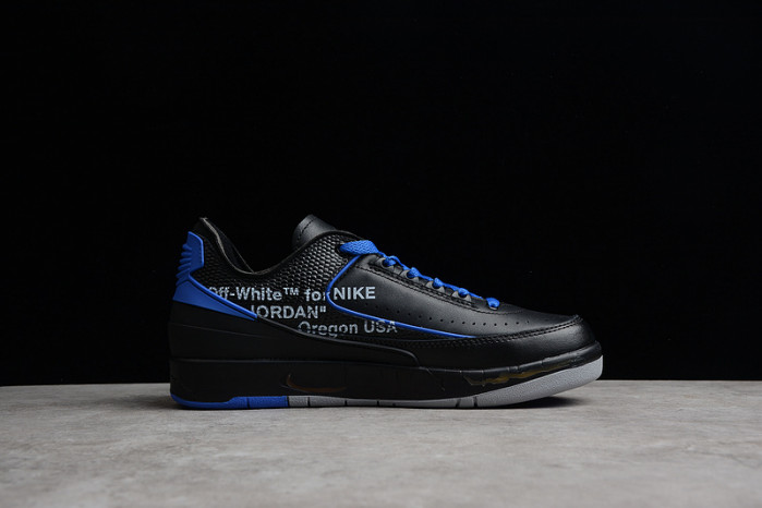 AIR Jordan 2 Retro Low SP OFW Black Blue DJ4375-004