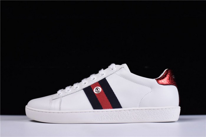 G*u*i ace embroidered low-top sneaker womens 6951103-5618