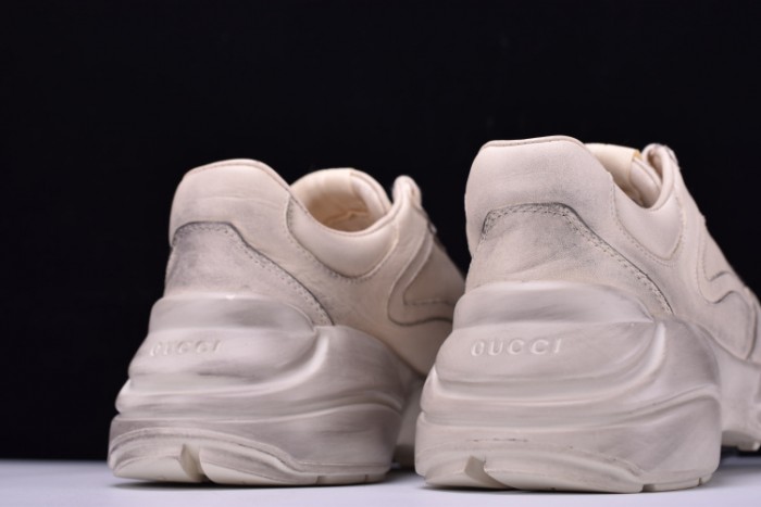 G*u*i rhyton vintage trainer sneaker 498917 a9l00 9522