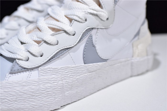 Sacai x Blazer Mid White Grey BV0072-100