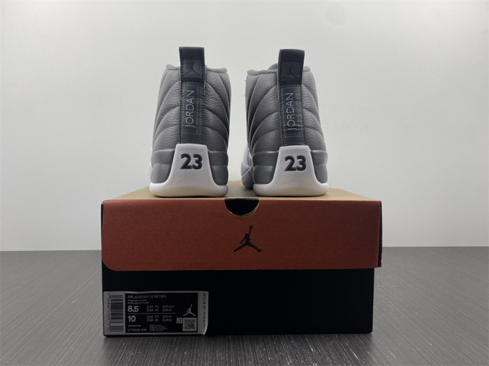 AIR JORDAN 12 STEALTH/WHITE-COOL GREY CT8025-610