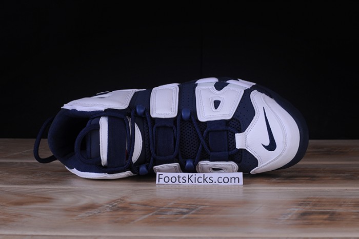 Nike Air More Uptempo “Olympic” White/Midnight Navy  414962-104